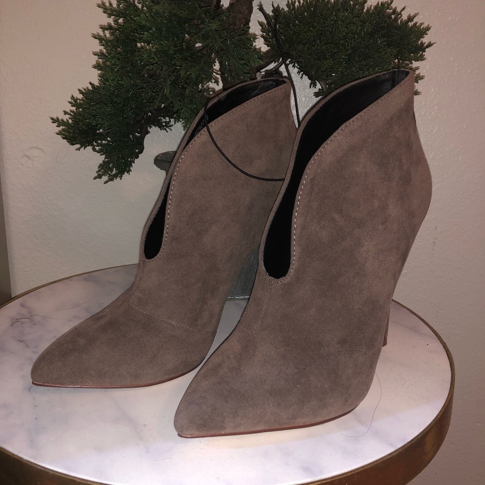 Forever 21 Taupe Booties